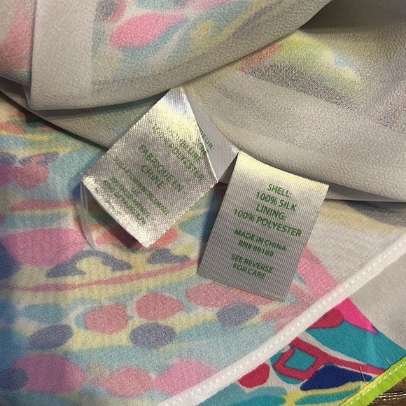 Lilly Pulitzer Cassandra Silk Top - Picture 8 of 10